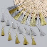 30pcs Rayon Thread Silk Tassels for Jewelry Making Charms