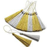 30pcs Rayon Thread Silk Tassels for Jewelry Making Charms