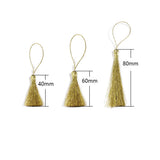 30pcs Rayon Thread Silk Tassels for Jewelry Making Charms