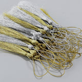 30pcs Rayon Thread Silk Tassels for Jewelry Making Charms