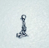 30pcs Halloween Witch Woman Charm Dangle Bead Charm With Lobster Clasp