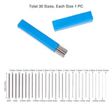 30pcs Iron Solid Core Rod Sticks Jewelry Making Tools Necklace