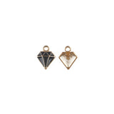 30pcs Irregular Enamel Pendant Charms for DIY Jewelry Making