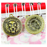 30pcs Lion Charms DIY Jewelry Making Pendant Bracelets Necklaces Earrings Crafts