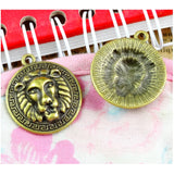 30pcs Lion Charms DIY Jewelry Making Pendant Bracelets Necklaces Earrings Crafts