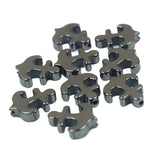 30pcs/Lot Hematite Stone Beads Anchor Charms DIY Jewelry Making
