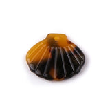30pcs Sea Shell Shape Jewelry Charms DIY Ornaments Acrylic Necklace Pendants