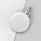 30pcs Stainless Steel Charms Round Pendants 3 Colors DIY Jewelry Making