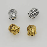 30pcs Antique Silver Buddhism Charm Beads DIY Jewelry Accessories