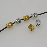 30pcs Antique Silver Buddhism Charm Beads DIY Jewelry Accessories