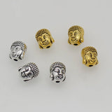 30pcs Antique Silver Buddhism Charm Beads DIY Jewelry Accessories