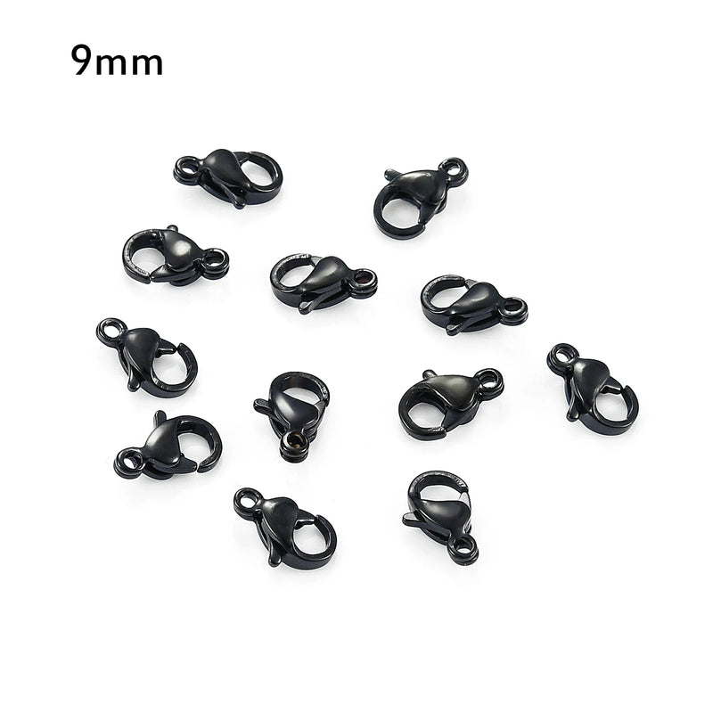 30pcs Stainless Steel Lobster Clasp Hooks DIY Jewelry Findings
