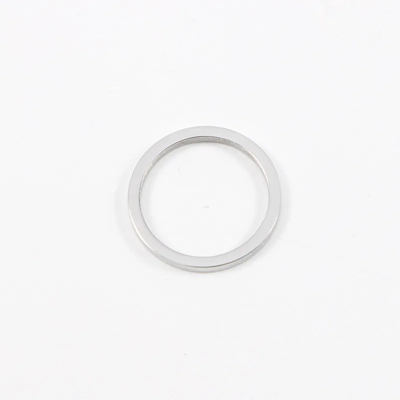 30pcs Stainless Steel Mirror 15mm Round Circle Pendants DIY Jewelry Making