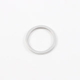 30pcs Stainless Steel Mirror 15mm Round Circle Pendants DIY Jewelry Making