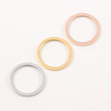 30pcs Stainless Steel Mirror 15mm Round Circle Pendants DIY Jewelry Making