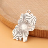 30pcs Tibetan Silver Horse Charms Pendants for Jewelry Making 34x24mm