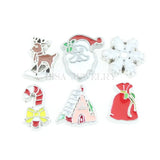 30pcs Mixed Christmas Charms for Floating Lockets Christmas Kids Gifts