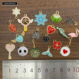 30pcs Mixed Lovely Charms Pendant DIY Jewelry Making Accessories