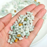 30pcs Natural Multi-colour Jade Luck Calabash Loose DIY Bead