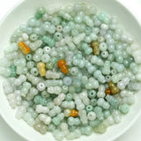30pcs Natural Multi-colour Jade Luck Calabash Loose DIY Bead