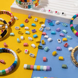 30pcs 6x9mm Arch Beads for Bohemian Bracelets DIY