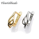 30pcs Copper Plated Earring Hooks for Jewelry Making