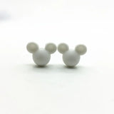 30pcs Mickey Mouse Teething Beads Food Silicone BPA DIY Necklace Pendant