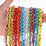 30pcs Yellow Ceramic Beads Pendant Porcelain Bead Jewelry Making 10x6mm
