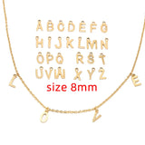 30pcs Stainless Steel Letter Beads for Personalized Jewelry Making