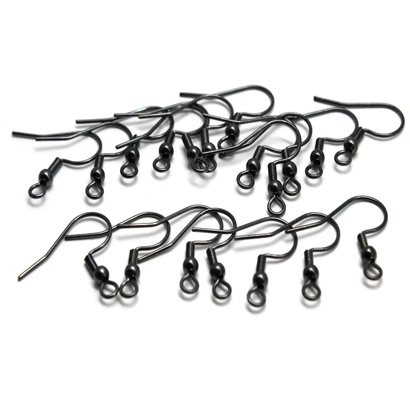 30pcs Stainless Steel Earring Hooks for DIY Jewelry Making
