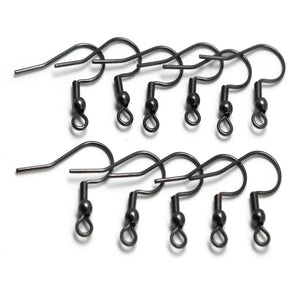 30pcs Stainless Steel Earring Hooks for DIY Jewelry Making