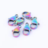 30pcs Stainless Steel Lobster Clasp for DIY Bracelets Necklace Jewelry