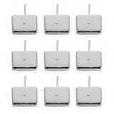 30pcs Stainless Steel Square Earring Studs Blank/Base for DIY Jewelry Making