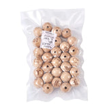 30pcs Constellations Beech Wooden Beads for Bracelet Making