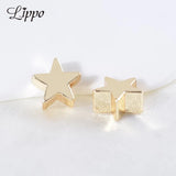30pcs Plated Star Beads 6mm 8mm Jewelry Accessories