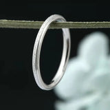 30pcs 2mm Sand Surface Stainless Steel Wedding Band Ring