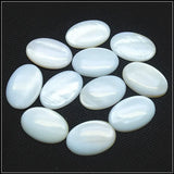 30pcs Mother of Pearl Shell Cabochons for Bracelet and Finger Rings Making