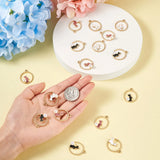 30pcs Enamel Pendant Pearl Beads Rabbit Charms for Jewelry Making