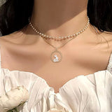 30pcs Enamel Pendant Pearl Beads Rabbit Charms for Jewelry Making