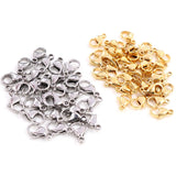 30pcs 12*7mm Stainless Steel Lobster Clasp for Necklace DIY