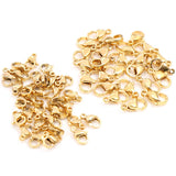 30pcs 12*7mm Stainless Steel Lobster Clasp for Necklace DIY