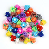 30pcs Polymer Clay Flower Rose Spacer Loose Beads DIY Jewelry Making Supplies