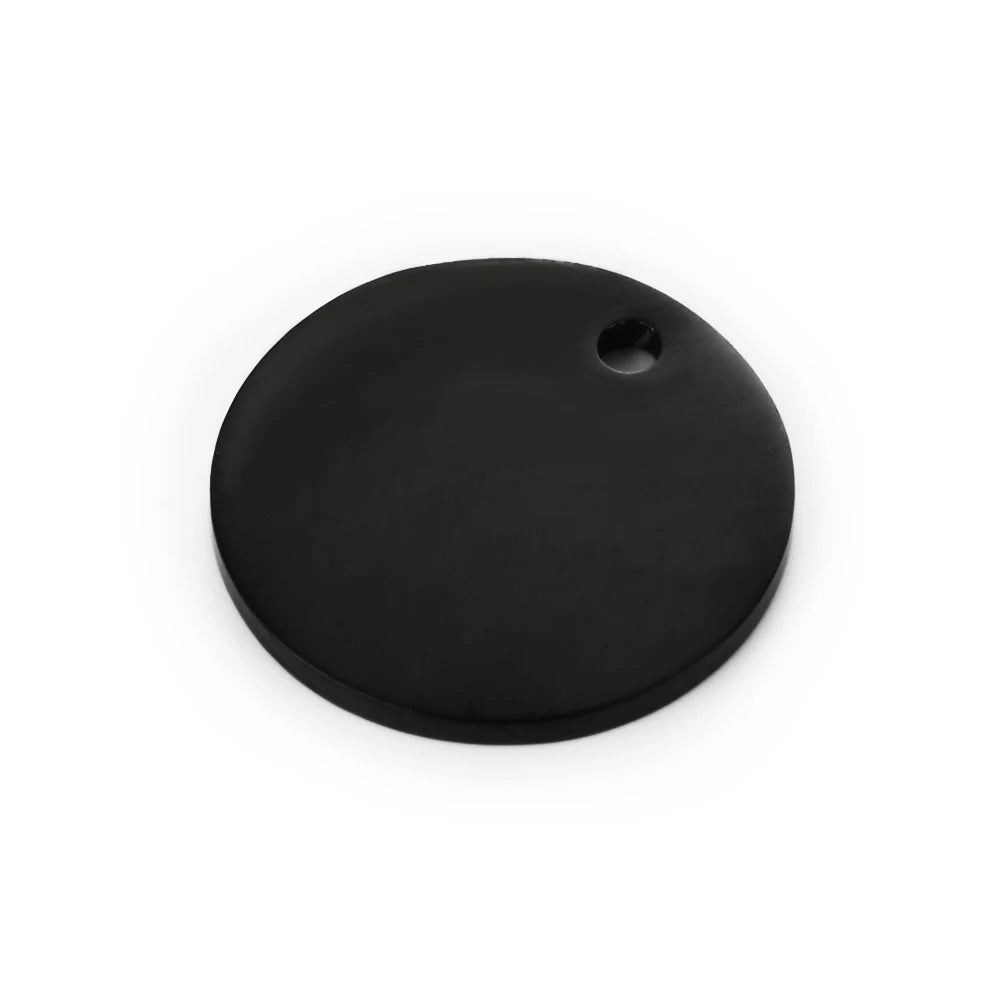 30pcs 15mm Engravable Stainless Steel Charm for Logo or Words-G1516