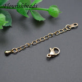 30pcs/lot 65mm Plating Extension Chain for Jewelry Making