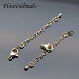 30pcs/lot 65mm Plating Extension Chain for Jewelry Making