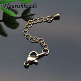 30pcs/lot 65mm Plating Extension Chain for Jewelry Making