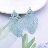 30pcs AB7281 43*25 Brass Filigree Charms for DIY Earrings