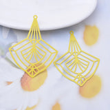 30pcs Brass Charms Colorful Green Cream Pendant Earring Findings