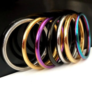 30pcs/lot Mix 2mm Stainless Steel Wedding Bands Ring Wedding Engagement Jewelry