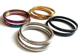 30pcs/lot Mix 2mm Stainless Steel Wedding Bands Ring Wedding Engagement Jewelry